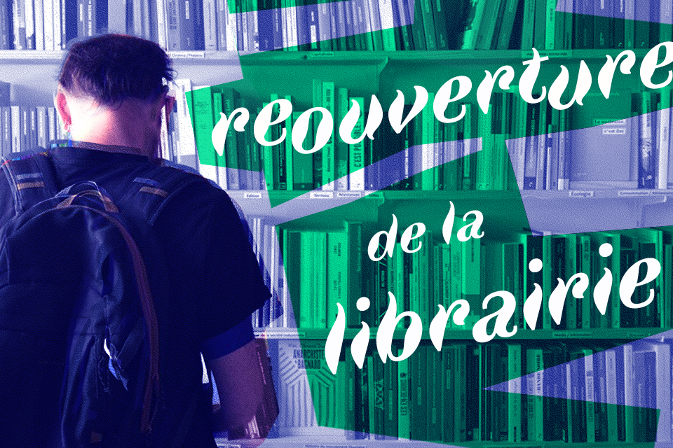 Réouverture de la librairie !